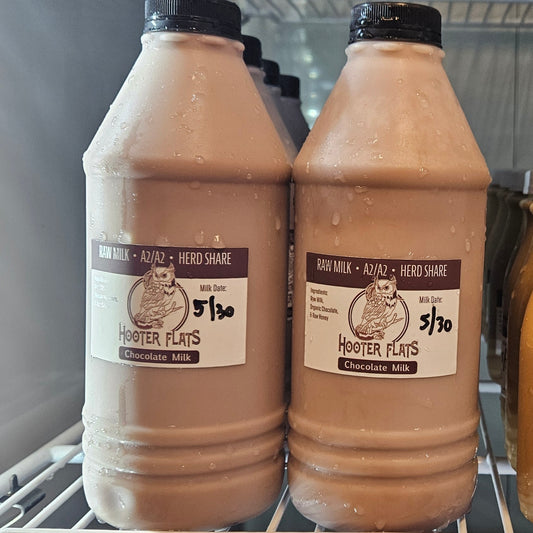 Raw Chocolate Milk Herd Share = 1 quart